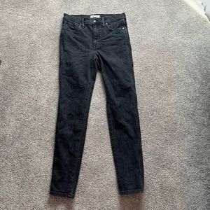 Madewell Ultra‎ High Rise 10” Skinny Jeans